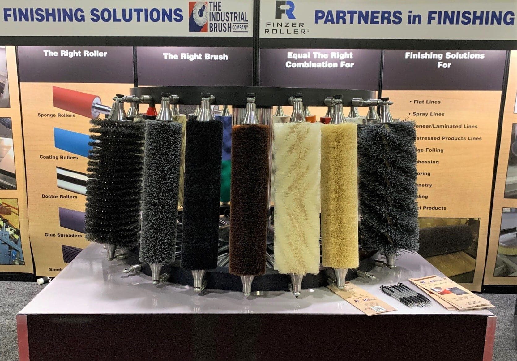 IWF Show Exhibit The Industrial Brush Company