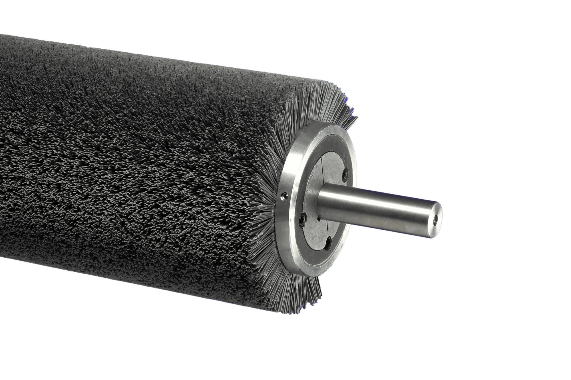 Short Trim Abrasive Brush White Clear